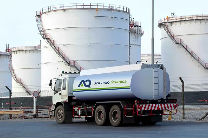 Camión cisterna de la empresa Ascanio, Premio a la Excelencia Química 2023 del Consejo General de Colegios de Químicos de España