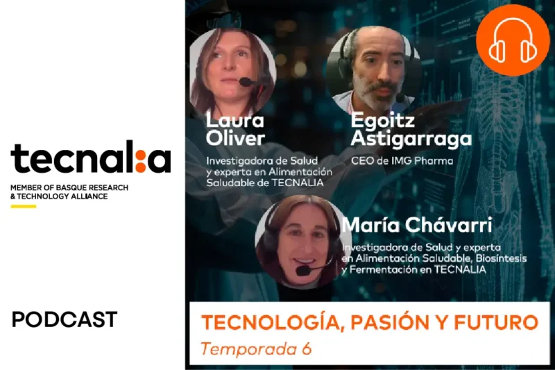 Episodio del podcast de Tecnalia «Tecnología, pasión y futuro», en el que participa nuestro Vicedecano Egoitz Astigarraga.