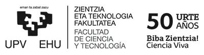 Logotipo de la Facultad de Ciencia y Tecnología de la Universidad de la país Vasco / Euskal Herriko Unibertsitatea (EHU)